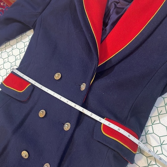 Rothschild military style wool coat, size S. - Picture 9 of 15